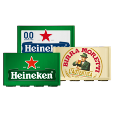 Heineken, Heineken 0.0% of Birra Moretti 